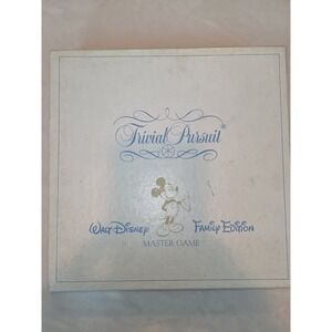 1985 Trivial Pursuit Walt Disney Family Edition Game with Adult & Children Cards